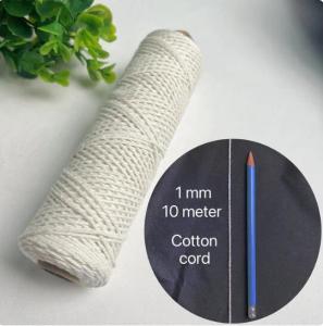 1/2/3/4/5/6/8/10mm Hand Cut Macrame Cotton Cord Jute Rope Twisted Twine String for DIY Crafts Home Wedding Party Decoration