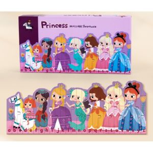Mainan Edukasi ABC STRIP PUZZLE Huruf 26 Pcs / Mainan Edukatif Strip Puzzle Stick Kayu Wooden Toy