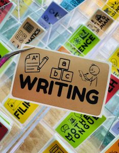 1pc Subject Label for Notebooks Subject Stickers for Students School Supplies
