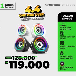 Speaker Gaming Stereo RGB NYK SPN-08 Falcon