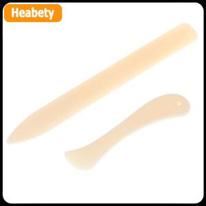【2-3 days delivery】 2Pcs Bone Folder Craft Tools Leather Scoring Folding Creasing Paper Accessory