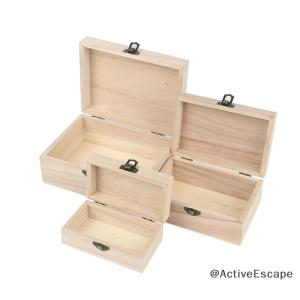 ActiveEscape Wooden Multifunction Case with Lid Jewellery Storage Container Box Home Decor