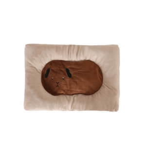 OUTOPEN Thickened Soft Guinea Pig Plush Cushion Comfortable Warm Hamster Embroidered Cotton Pads Soft Non-Slip Hamster Nest Mat Sleeping