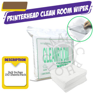 Magic photo Polyester Printerhead Clean Room Wiper 9x9 inch（150sheets/pack）