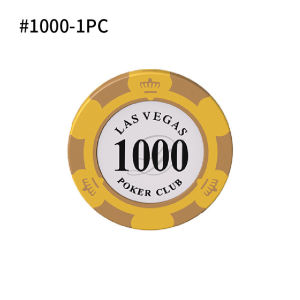 Professional Texas Poker Chips 14 Gram Colorful Las Vegas Clay Poker Chips