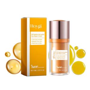 5D Peptide Anti-Wrinkle Eye Repair Cream Lighten Fine Wrinkles Tighten and Smooth Skin Moisturizing Eye Cream 15ml