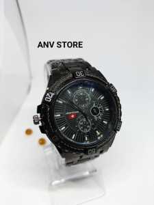 JAM TANGAN STAINLESS STEEL/ FREE BATRAI CADANGAN / JAM TANGAN PRIA MEWAH