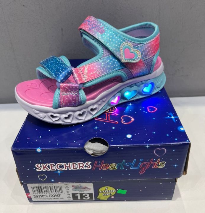 Kids skechers hot sale sandals