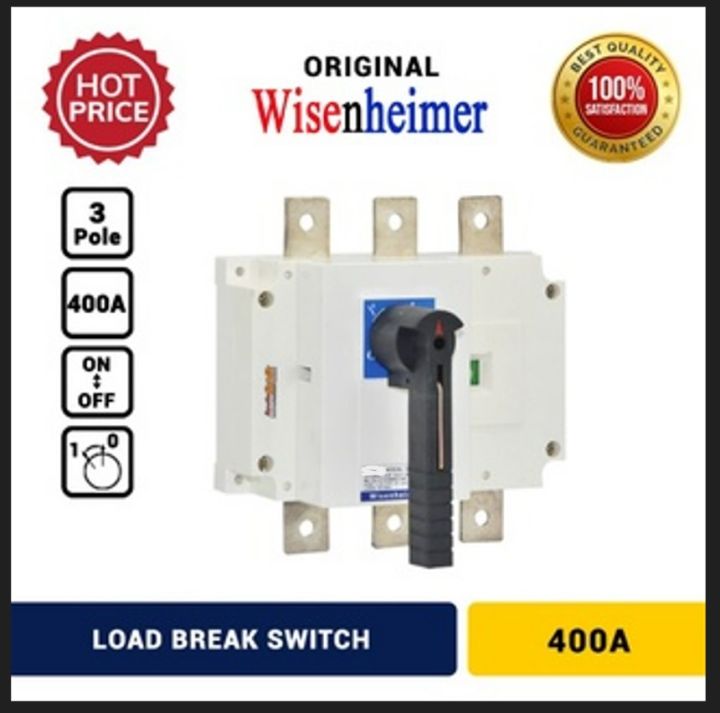 Load Break Switch 400A LBS 400 Ampere On - Off Wisenheimer ORIGINAL ...
