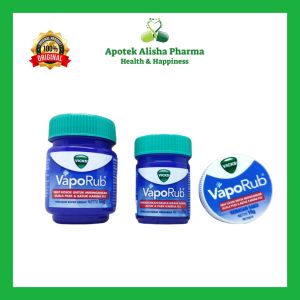 Vicks VapoRub 50gr 25gr 10gr Obat Gosok Masuk Angin Flu Batuk Pilek