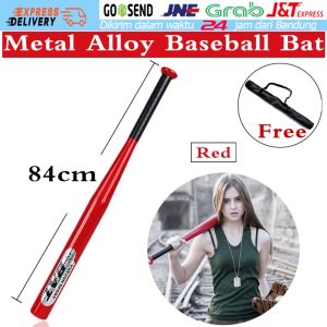 [Ready Stock] Tas Gratis 32 inci 81CM Aluminium Logam Paduan Bisbol Baseball Bat Alumunium Alloy Pemukul Bisbol Raket Cocok Stik Tongkat Cap Topi Jaket Pria Jersey Helmet Distro Pemukul Daging Lalat Kasti Bisbal
