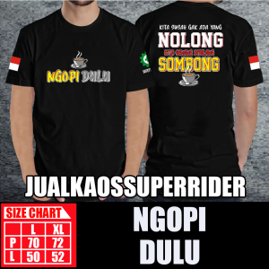 BAJU KAOS DISTRO NGOPI DULU