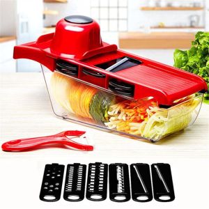 Vegetable Slicer Professional Mandolin Slicer Julienne Cutter Chopper Fruit Vegetable Peelers JC Elise