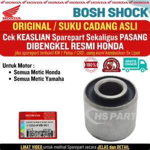 Bosh Bos Shock Belakang Beat Scoopy Spacy Fi Esp New Karbu Genio PCX ADV Vario 110 125 150 160 Original Honda Genuine Parts