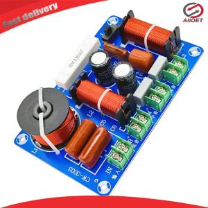 【Alloet】 250W Speaker Crossover 3 Ways Treble Medium Bass Filter Frequency Divider for Audio System