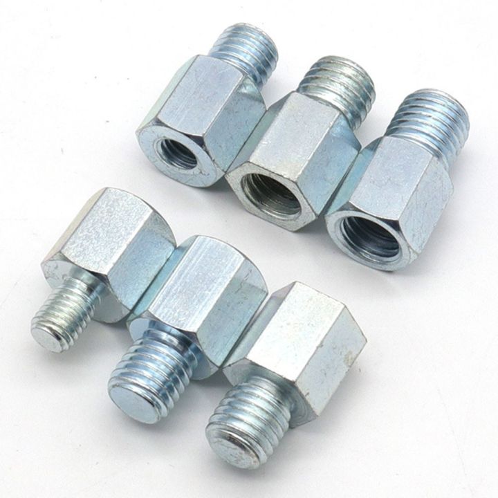 M10 X 1.0 Male X 3/16" (3/8"-24) Female Adapter - 5 Pack - Kimball Midwest