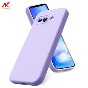 For Google 9A Liquid Silicone Case for Google Pixel 9A 9 10 Pro XL 7 8 6 Pro 8A 7A Soft Shockproof Soild Color 9 A Phone Cover