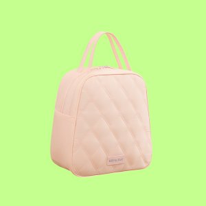 Half-Round Portable Bento Lunch Bag Insulated Food Carrier for Students RH2570