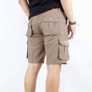 Celana Cargo Outdoor Panjang Pria Gombrong Lose Pants Reguler Fit Mocca Kargo PDL Gunung Bahan Twill