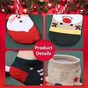 [COD] Millennium 12Pairs Christmas Stocking Advent Calendar Funny Christmas Stockings 24 Days Advent Day Countdown Gift Box Christmas Gifts
