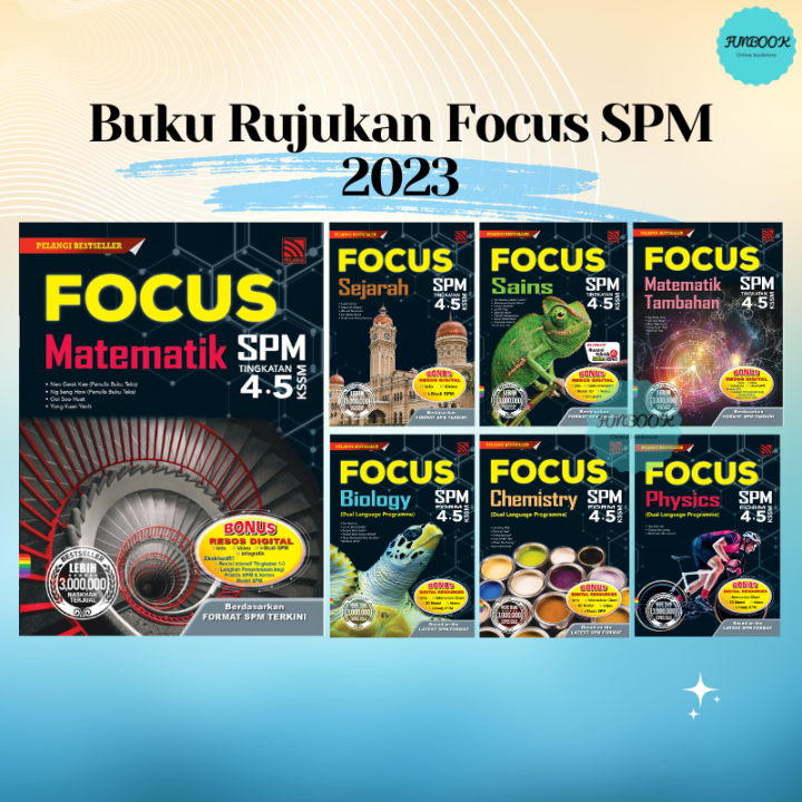 Funbook Buku Rujukan Focus Spm 2023 Tingkatan 4 And 5 Kssm Pelangi Lazada 0438