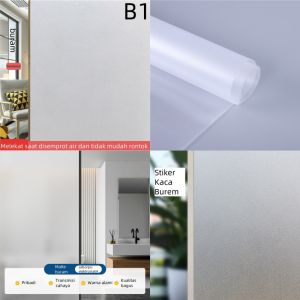Kaca film sticker kaca jendela stiker kaca jendela 90cm*1m sticker kamar mandi waterproof stiker pintu balkon stiker jendela sebagai pengganti gorden pintu kamar stiker kaca jendela rumah sticker kaca pintu rumah depan wallpaper kaca stiker jendela