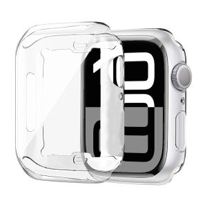 TPU Case for Apple Watch Series 10 42mm 46mm 45mm 41mm 38mm 44mm 40mm iWatch Ultra 49mm Case Soft Screen Protector for Apple Watch Series 9 8 7 SE 6 5 4 3 2 1