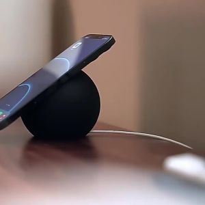 Holder for Apple Magnetic Wireless Charger Desktop Bedside Silicone Base Holder Compact