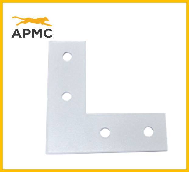 BuildX Aluminum Profile Accessories L Joining Plate 4-Hole or 8-Hole ...