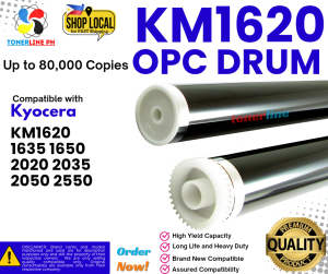 OPC Drum+ Blade for Use and Compatible With KM1620 KM1650 KM1635 KM2020 KM2035 KM2050