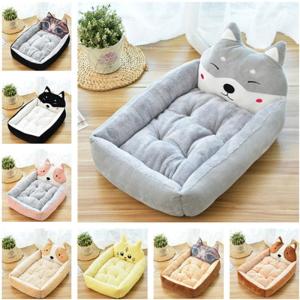 Dog Bed Mat Animal Cartoon Shaped Kennels Lounger Sofa Soft Pet House Dog Bed Pad Big Basket Dog Mattress