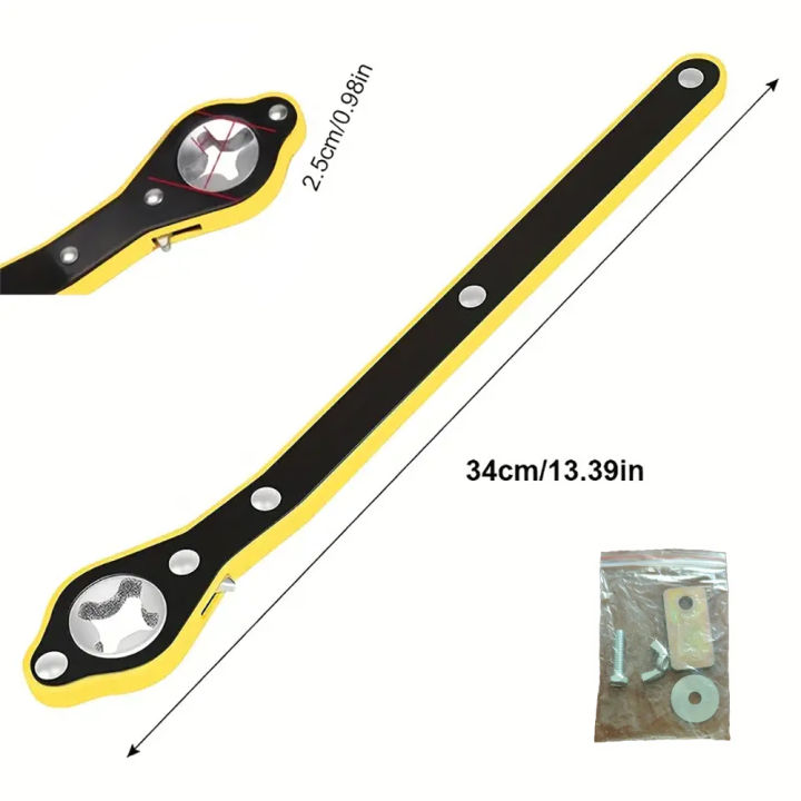 Auto Jack Ratchet Wrench Of LaborSaving Design With Adapter, Car Jack