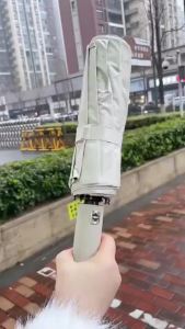 Ô Dù Gấp Gọn Tự Động 2 Chiều Dù Che Mưa Chống Nắng Cầm Tay 2 Lớp Chống Tia UV Cao Cấp