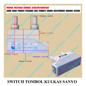 ST1A SWITCH PINTU KULKAS / SAKLAR / SWITCH TOMBOL KULKAS SANYO