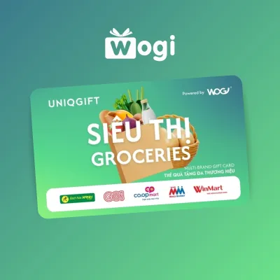 UNIQGIFT MultiBrands Gift Card - Groceries (Có hiệu lực trong vòng 30 ngày)