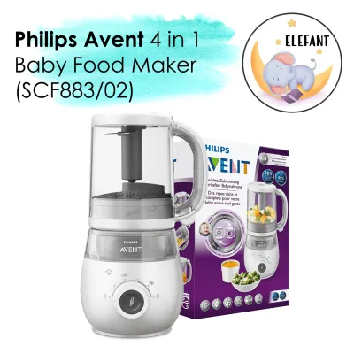 Philips Avent 4 in 1 Baby Food Maker (SCF883/02)