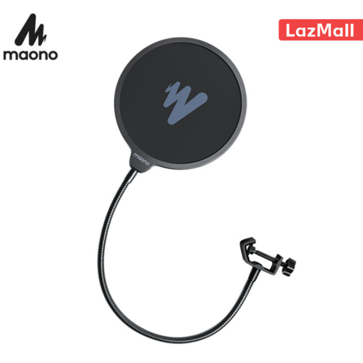 thumbnail image 2 of Boytone BT-27ST Upgraded Microphone Pop Filter Mask Shield - Double Layered, Universal Fit 2 of 6
