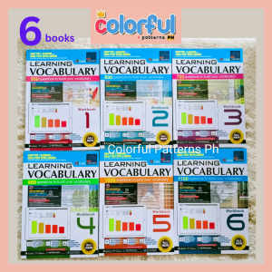 (6 books per set) SAP Learning Vocabulary Workbook 1-6