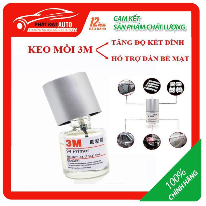 [HCM]⚡FREESHIP⚡Keo trợ dính 3M 94 Primer tăng độ kết dính cho băng 2 mặt hỗ trợ dán phụ kiện xe