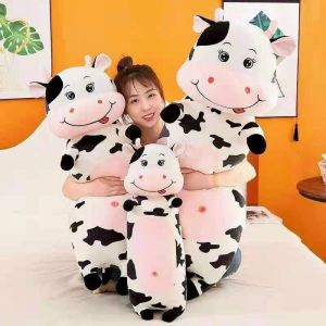 Gấu bông bò sữa size bự dễ thương nhồi bông cao cấp