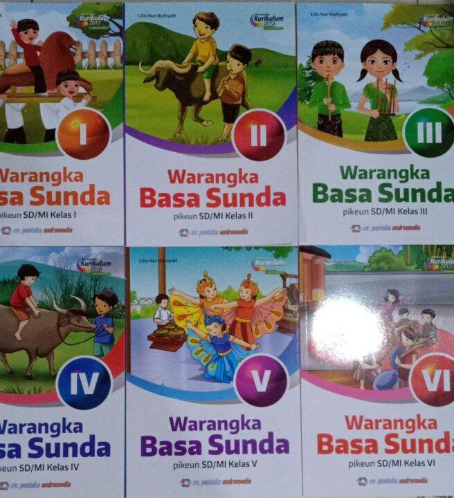 Buku Warangka Basa Sunda Kelas 1-6 SD/MI Kurikulum 2013 | Lazada Indonesia