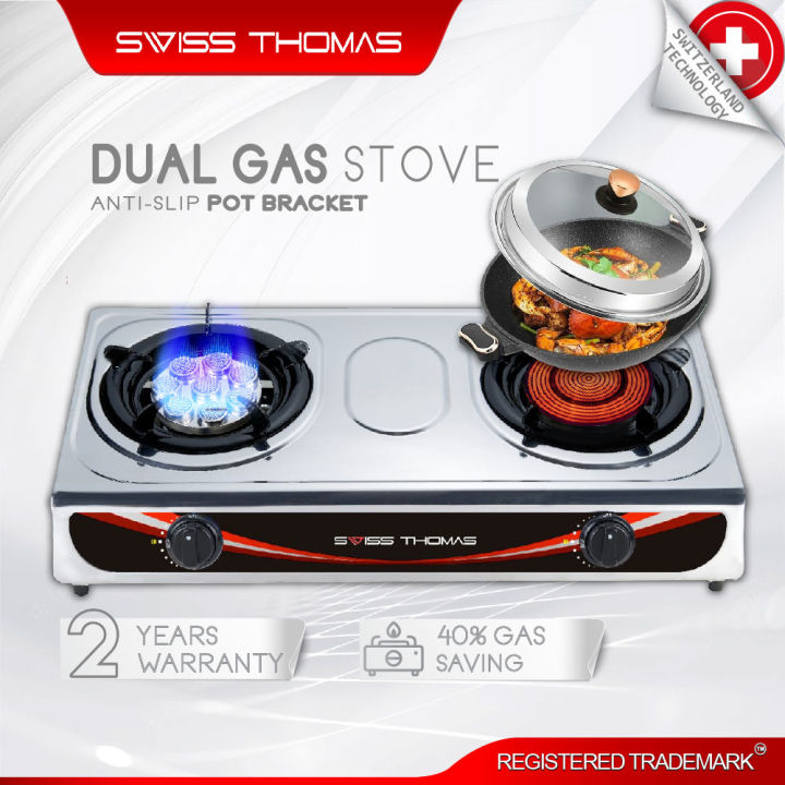 Dual deals gas stove