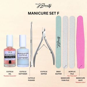 THE J BEAUTY Set Gunting Kutikel Kuku Nail Cuticle Remover Kit Cuticle Nipper Manicure Set Nail Care Tools Pedicure Kit