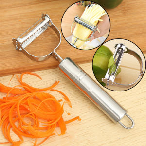 Dụng Cụ Bào Hai Đầu INOX 304 LOẠI DÀY 2 Trong 1 Đa Chức Năng Bào Mỏng Bào Sợi Gọt Vỏ Dao Gọt Vỏ Trái Cây Gọt Khoai Tây