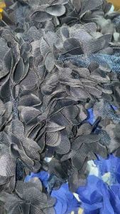 Bunga Frill Bahan Sifon Kualitas Halus Per Yard