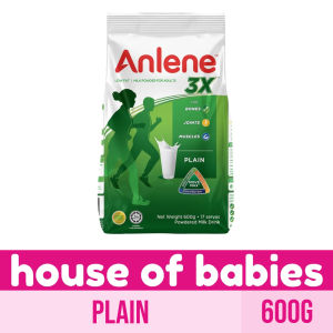 Anlene 3X Plain 600g Milk Powder For Adults