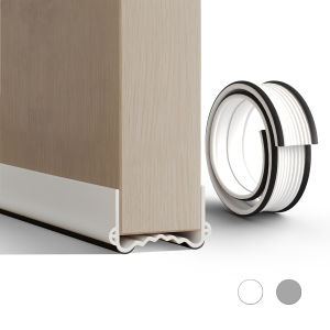 【SG NextDay Delivery】1m Door Seal Strip with Soundproof Cotton for Bottom Door Gap Sliding Door Applicable Noise Reduction Wind & Dust Proof Pests & Insects Proof Prevent Air & Light Leakage Block out Cockroaches and Lizards.