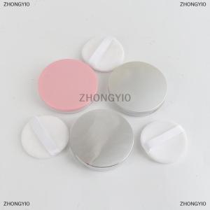 [COD] ZHONGYI0 3g Ultra-thin Empty Loose Powder Box Pot Makeup Jar Sifter Container Puff Mirror