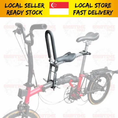 Foldable Child Seat Bicycle Kids Toddler Baby Quick Release Seat for Foldie Foldable Bike Folding Bicycle Bifold Trifold MTB