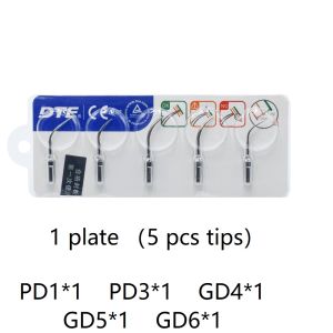 DTE original Dental Ultrasonic Scaler Tips Periodontics Endodontics Scaling Tips Fit NSK SATELEC Scaler Handpiece